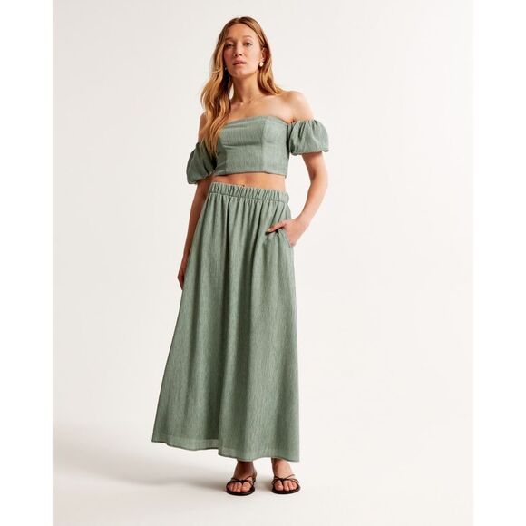 Abercrombie and fitch flowy midi skirt size small - Picture 1 of 5